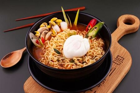 Рамен с курицей