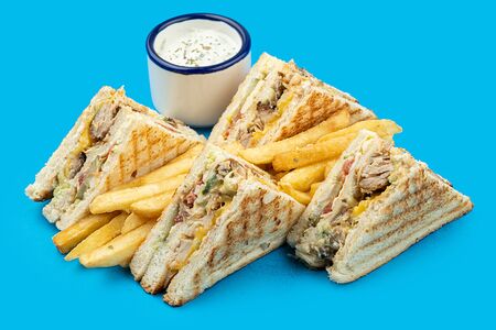 Клаб-сэндвич с цыплёнком