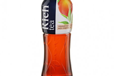 Чёрный Rich tea с персиком