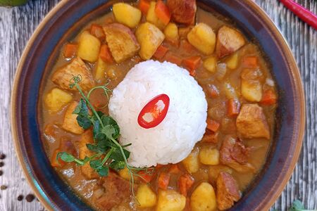 Карри с курицей