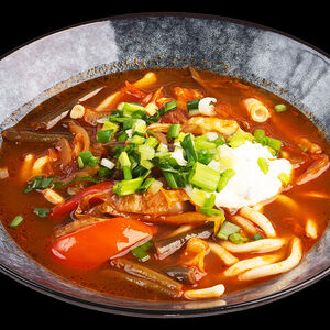 Лапша с овощами