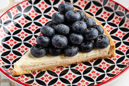 Ягодный тарт с голубикой