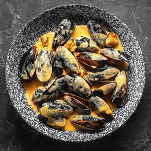 Мидии в соусе Том ям