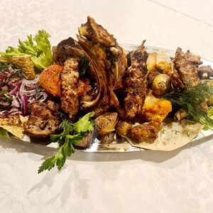 Ассорти из шашлыков по-хански