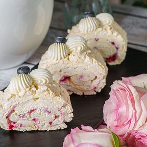 Меренговый рулет