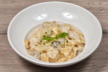 Феттуччине Альфредо