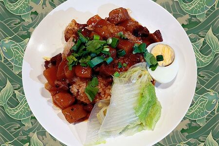 Тушёная говядина с картофелем