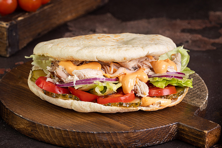 Пита с индейкой