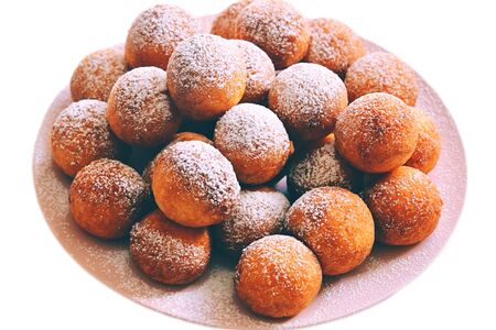 Пышки творожные