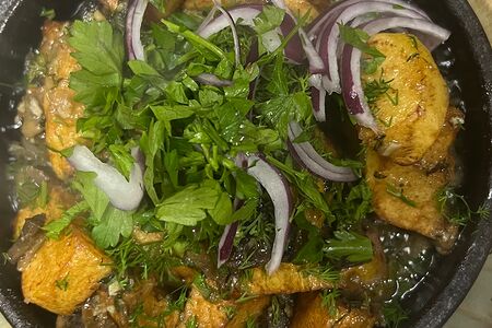 Картошка с грибами