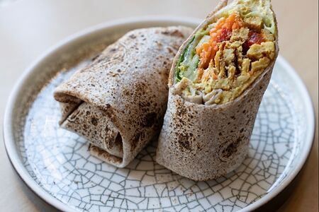 Буррито с индейкой и овощами