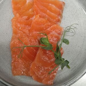 Слабосоленая семга