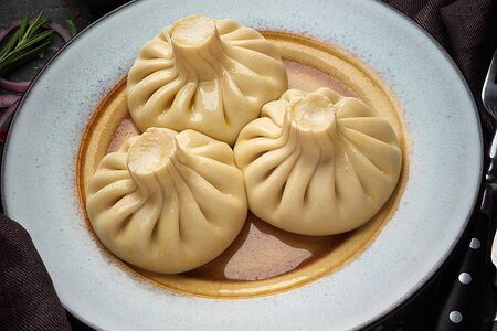 Хинкали с бараниной