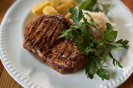 Стейк из свинины