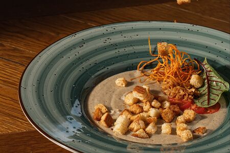 Крем-суп из шампиньонов