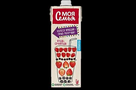 Сок Ягода-сочнягода Моя семья