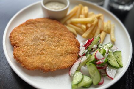 Шницель из куриного филе