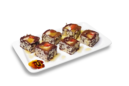 Dark orange chocolate