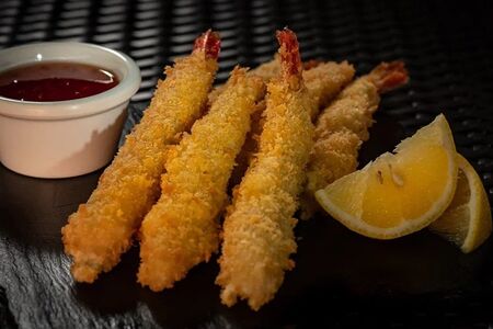 Креветки темпура 