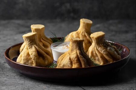 Жареные хинкали