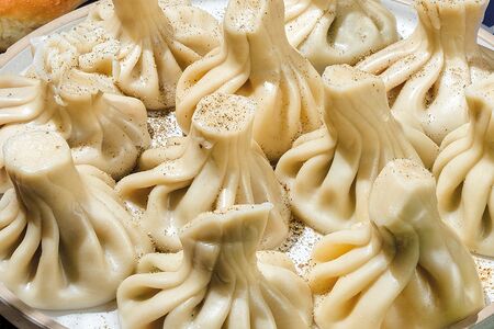 Хинкали с курицей