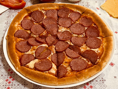 Пицца Пеперони острая