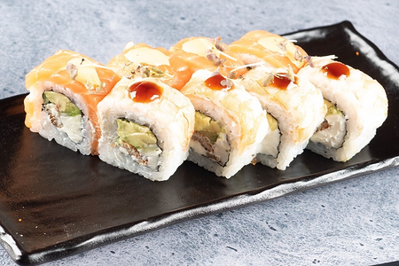 Ролл Филадельфия микс с креветкой