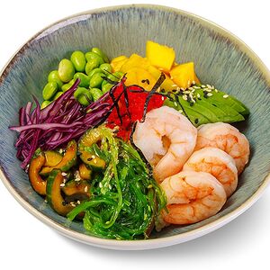 Поке с креветками