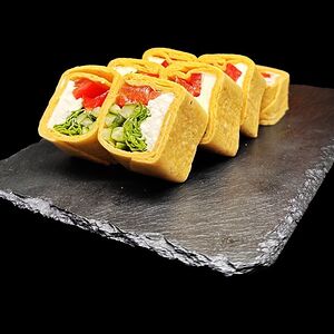 Тортилья с лососем