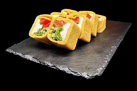 Тортилья с лососем