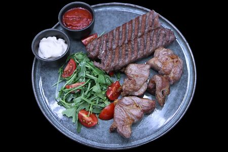 Ассорти на двоих Свинина и баранина