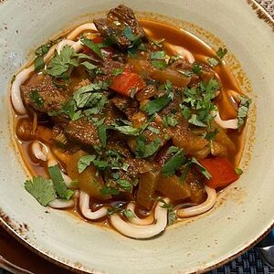 Лагман с говядиной