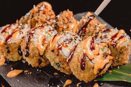 Ролл темпура с угрем