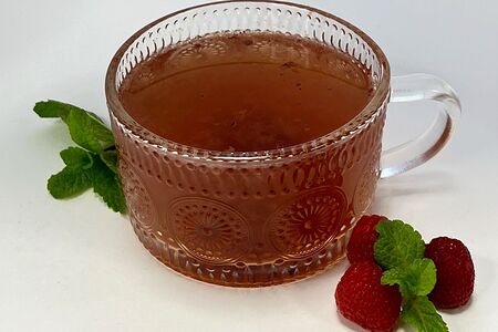 Согревающий чай Малина-красная смородина