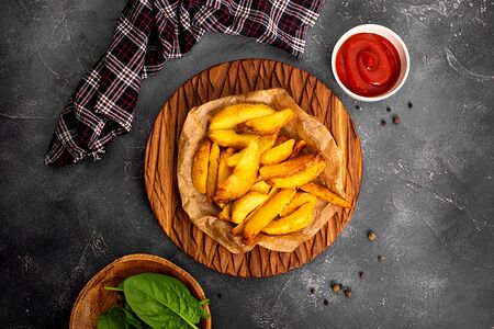 Картофель дольками
