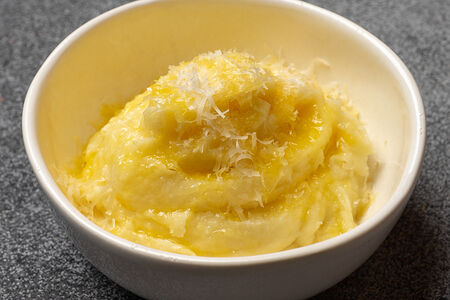 Картофельное пюре с трюфельным маслом