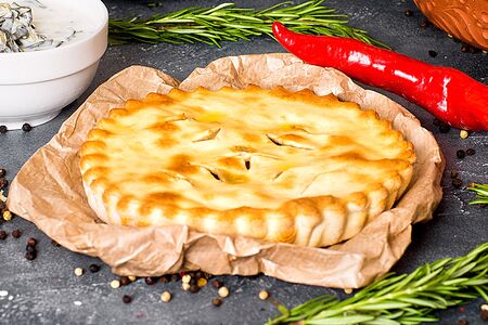 Осетинский пирог с мясом Фытчин