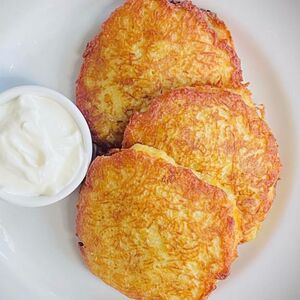 Драники, фаршированные мясом