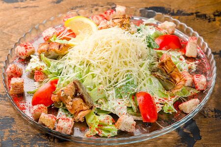 Цезарь с семгой