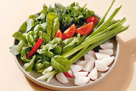 Свежая зелень