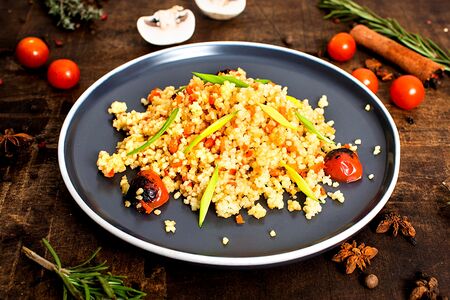 Кус-кус с овощами