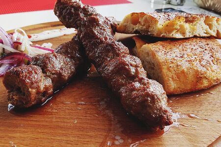 Шашлык из cвинoго карбонада