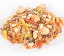 Wok пад тай с креветками