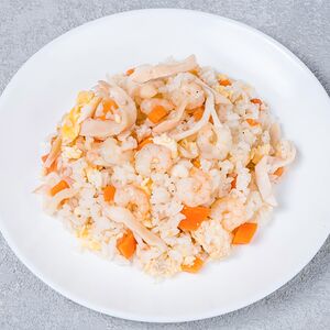 Рис с морепродуктами