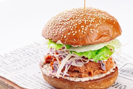 Бургер Pulled Pork