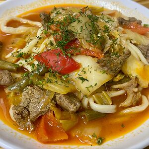 Лагман по-уйгурски