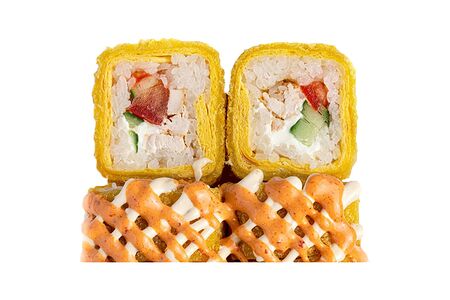 Тортилья темпура с курицей