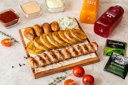 Комбо на одного с кебабом