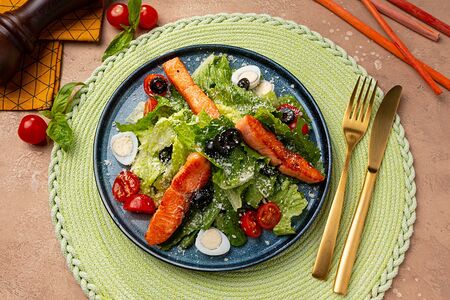 Салат с Лососем