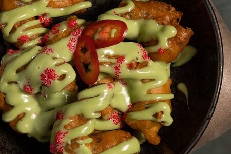 Креветки васаби 